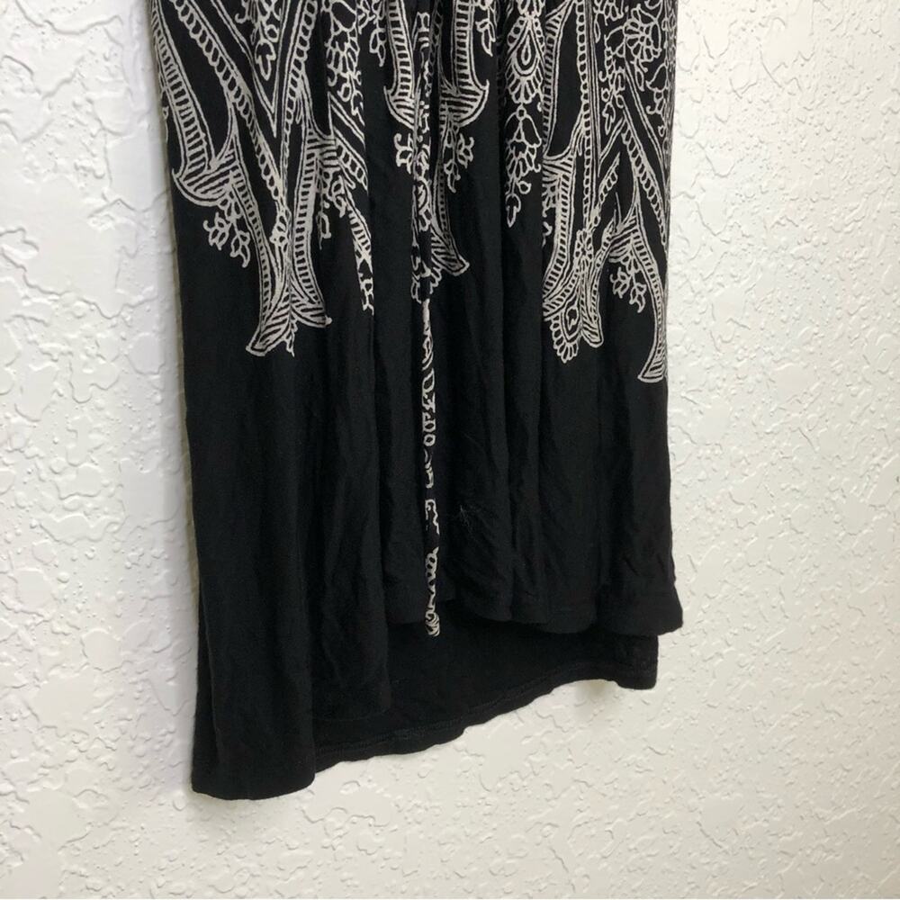 In Bloom black white lace up back nightgown size Large - Picture 10 of 13